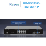 Switch Reyee PoE 8 Cổng RG-NBS3100-8GT2SFP-P