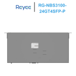 Switch Reyee PoE 24 Cổng 10/100/1000BASE-T + 4 cổng quang 1G