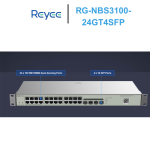 Switch Reyee 24 Cổng 10/100/1000BASE-T RG-NBS3100-24GT4SFP