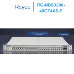 Switch PoE 48 Cổng 10/100/1000BASE-T + 4 cổng quang 10G RG-NBS3200-48GT4XS-P