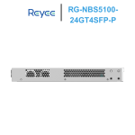 Switch PoE 24 Cổng 4 cổng quang 1G RG-NBS5100-24GT4SFP-P