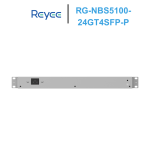 Switch PoE 24 Cổng 4 cổng quang 1G RG-NBS5100-24GT4SFP-P