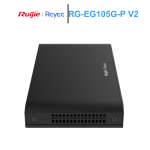Router cân bằng tải Ruijie RG-EG105G-P V2 2 WAN - Chịu tải 100 user - 4 cổng PoE+