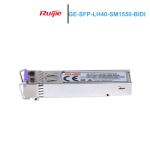 Module Quang RUIJIE GE-SFP-LH40-SM1550-BIDI, LC,TX1550/RX1310 nm Khoảng cách cáp tối đa 40km