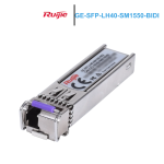 Module Quang RUIJIE GE-SFP-LH40-SM1550-BIDI, LC,TX1550/RX1310 nm Khoảng cách cáp tối đa 40km