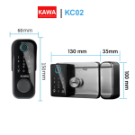 Khóa cổng sắt thông minh KAWA-KC02
