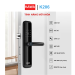 Khóa cửa vân tay thông minh KAWA-K206