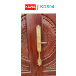 Khóa cửa vân tay đại sảnh KAWA-KDS04 đồng nguyên khối