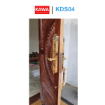 Khóa cửa vân tay đại sảnh KAWA-KDS04 đồng nguyên khối
