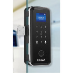 Khóa cửa kính cường lực vân tay cao cấp Kawa KG02