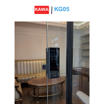 Khóa cửa kính vân tay cao cấp Kawa KG05