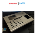 Máy chấm công vân tay Ronald Jack UA890