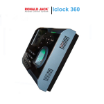 Máy chấm công vân tay Ronald Jack Iclock 360