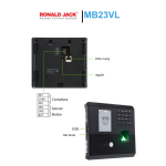 Máy chấm công khuôn mặt Ronald Jack MB23VL