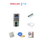 Máy chấm công kiểm soát ra vào Ronald Jack F18