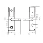 Khóa cửa khách sạn Hyundai HY-HL01