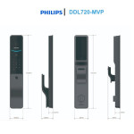 Khóa cửa vân tay Philips DDL720-MVP