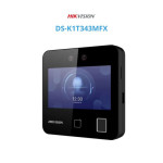 Máy chấm công nhận diên khuôn mặt + vân tay + Thẻ Mifar DS-K1T343MFX