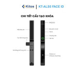 Khóa cửa nhôm Kitos KT-ALS5 FACE ID