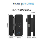 Khóa cửa kính Kitos KT-GL30 PRO
