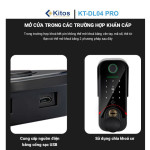 Khóa cửa cổng Kitos KT-DL04 PRO