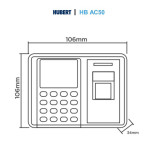 Hệ thống kiểm soát ra vào Hubert HB AC50