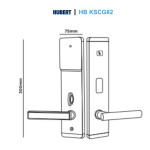 Khoá cửa Khách sạn Hubert HB KSCG82