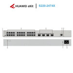 Switch Layer 2 Managed 24 cổng Huawei eKitEngine S220-24T4X