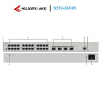 Thiết bị chuyển mạch Switch 24 cổng Huawei eKitEngine S310-24T4S
