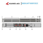 Thiết bị chuyển mạch Switch 24 cổng Huawei eKitEngine S620-24T16X8Y2CZ