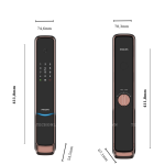 Khóa cửa vân tay Philips 9300 with Gateway