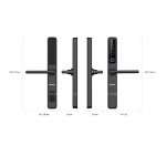 Khóa cửa vân tay Philips DDL608-5HWS