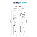Khoá Cửa Gỗ Hubert HB CG64F