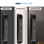 Khoá Cửa Gỗ Hubert HB CG26F