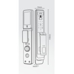 Khóa cửa gỗ Kassler KL-838