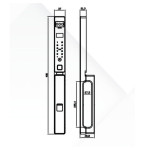 Khóa cửa nhôm Kassler KL-599TN