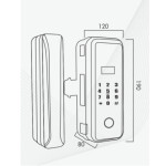 Khóa cửa kính Kassler KL-589