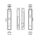 Khóa điện tử Hafele Infinity PP2502W 499.21.223