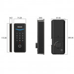 Khóa cửa vân tay Philips DDL 502-13HBS