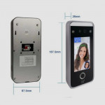 Máy chấm công khuôn mặt kết hợp đo thân nhiệt Ronald Jack  AI06F