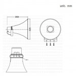 Loa nén NAC-B5510 công suất 50w