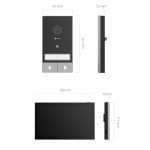 Chuông cửa thông minh Ezviz HP7 2-Family Kit