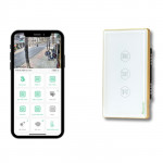 Công tắc cảm ứng Cổng tự động Hunonic Gate màu Trắng