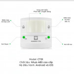 Thiết Bị Báo Trộm Wifi Hunonic CT01