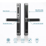 Khóa cửa nhôm Hexa A100
