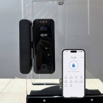 Khóa cửa kính Hexa G100 Pro nhận diện khuôn mặt