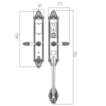 Khóa cửa vân tay đại sảnh Kassler KL-969C