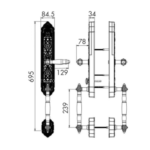 Khóa đại sảnh nhận diện khuôn mặt Kassler KL-939F