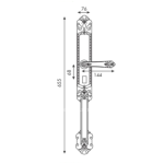 Khóa cửa vân tay Kassler KL-979GR, Khóa đại sảnh
