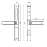 Khóa cửa vân tay Kassler KL-588LX